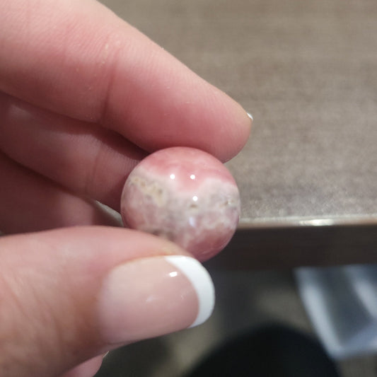 Rhodochrosite, the Bacon of Gemstones spheres