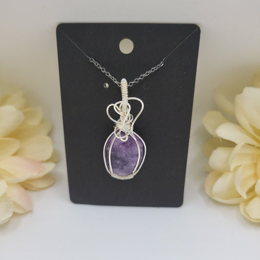 Amethyst Pendant with FREE chain